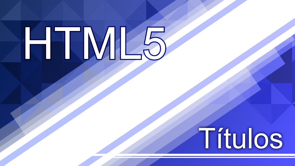 Imagem Curso Html5 Aula 02 Como Criar Titulos