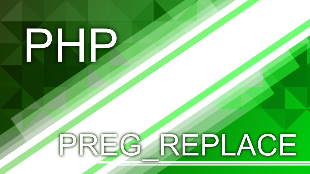 Imagem Curso de Php Documentation Preg Replace